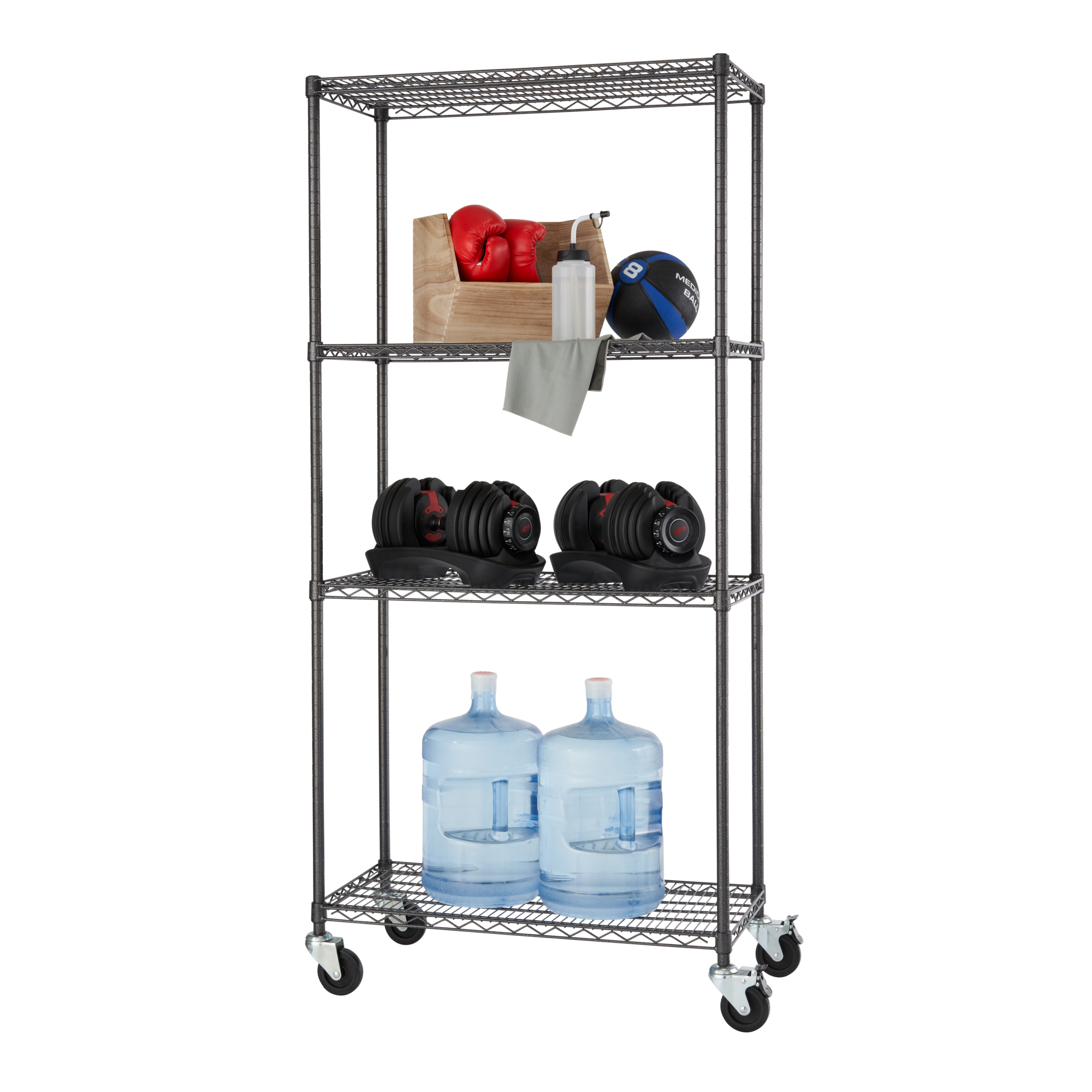 TRINITY 4Tier 36"x18"x72" Wire Shelving